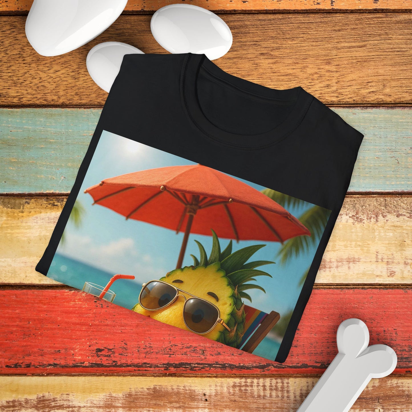 Sunny Pineapple Beach Vibes T-Shirt