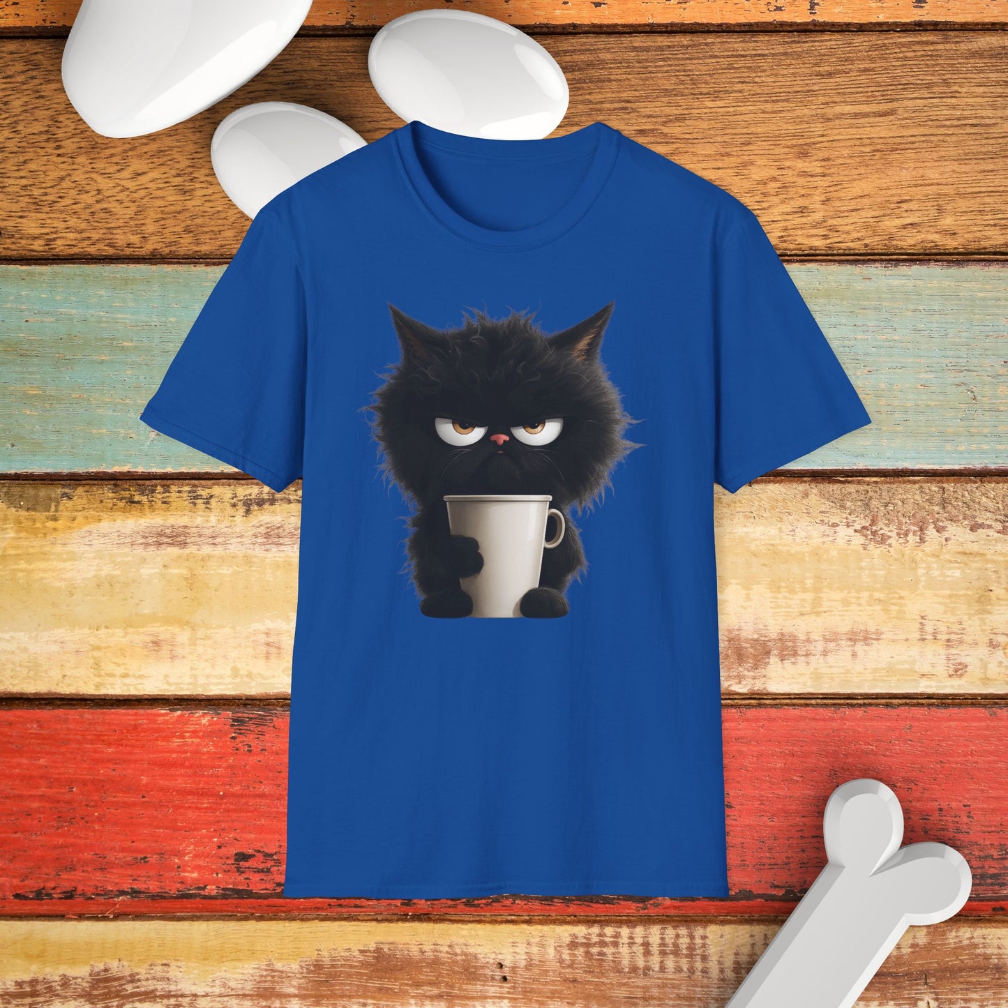 Funny Cat Graphic T-Shirt