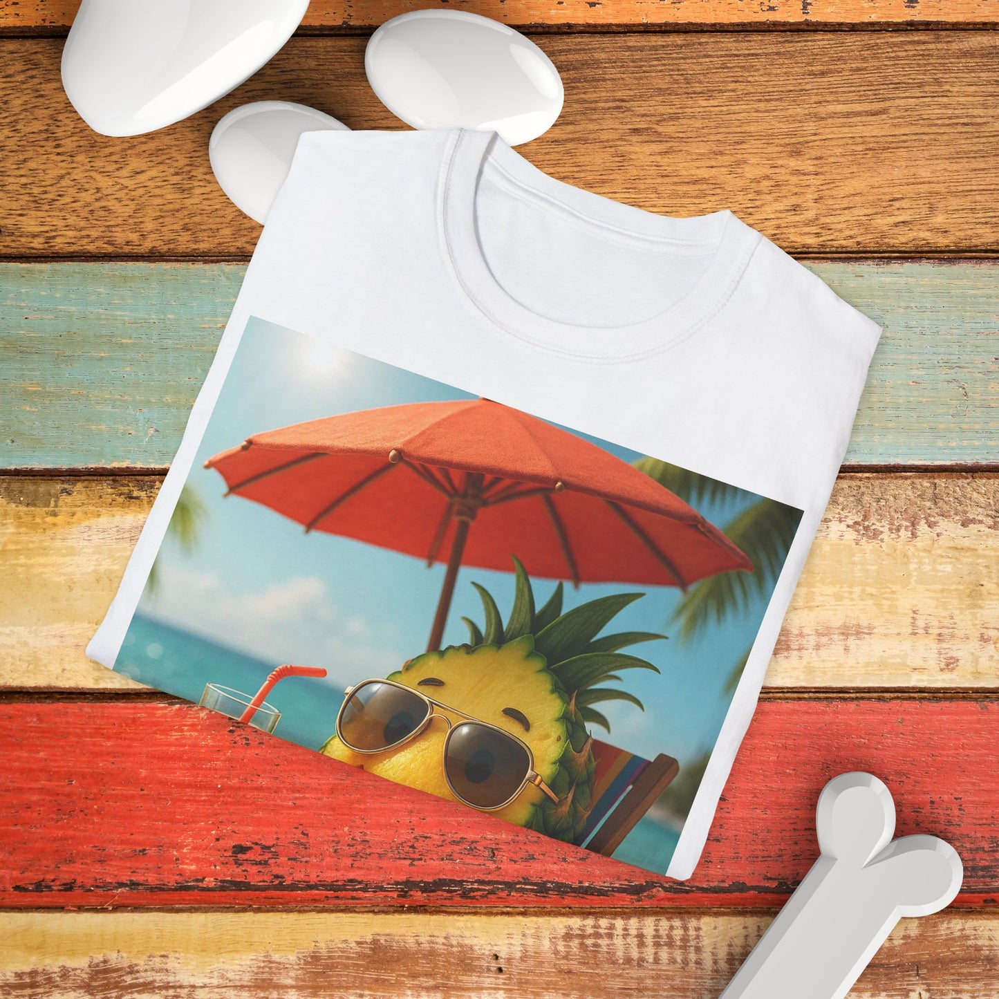 Sunny Pineapple Beach Vibes T-Shirt