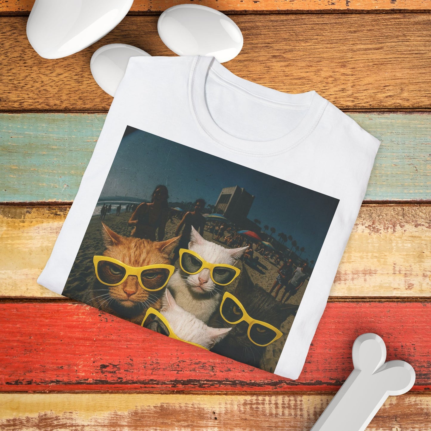 Cool Cat Sunglasses T-Shirt