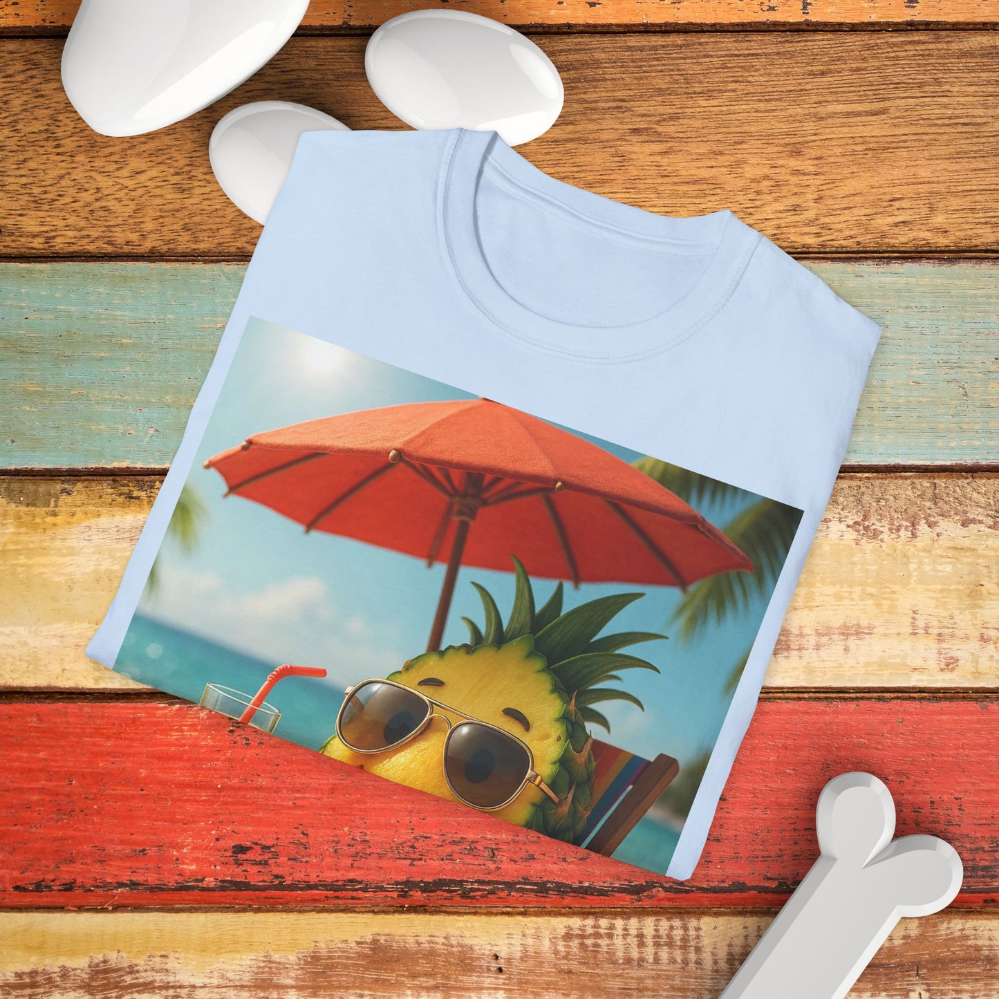 Sunny Pineapple Beach Vibes T-Shirt