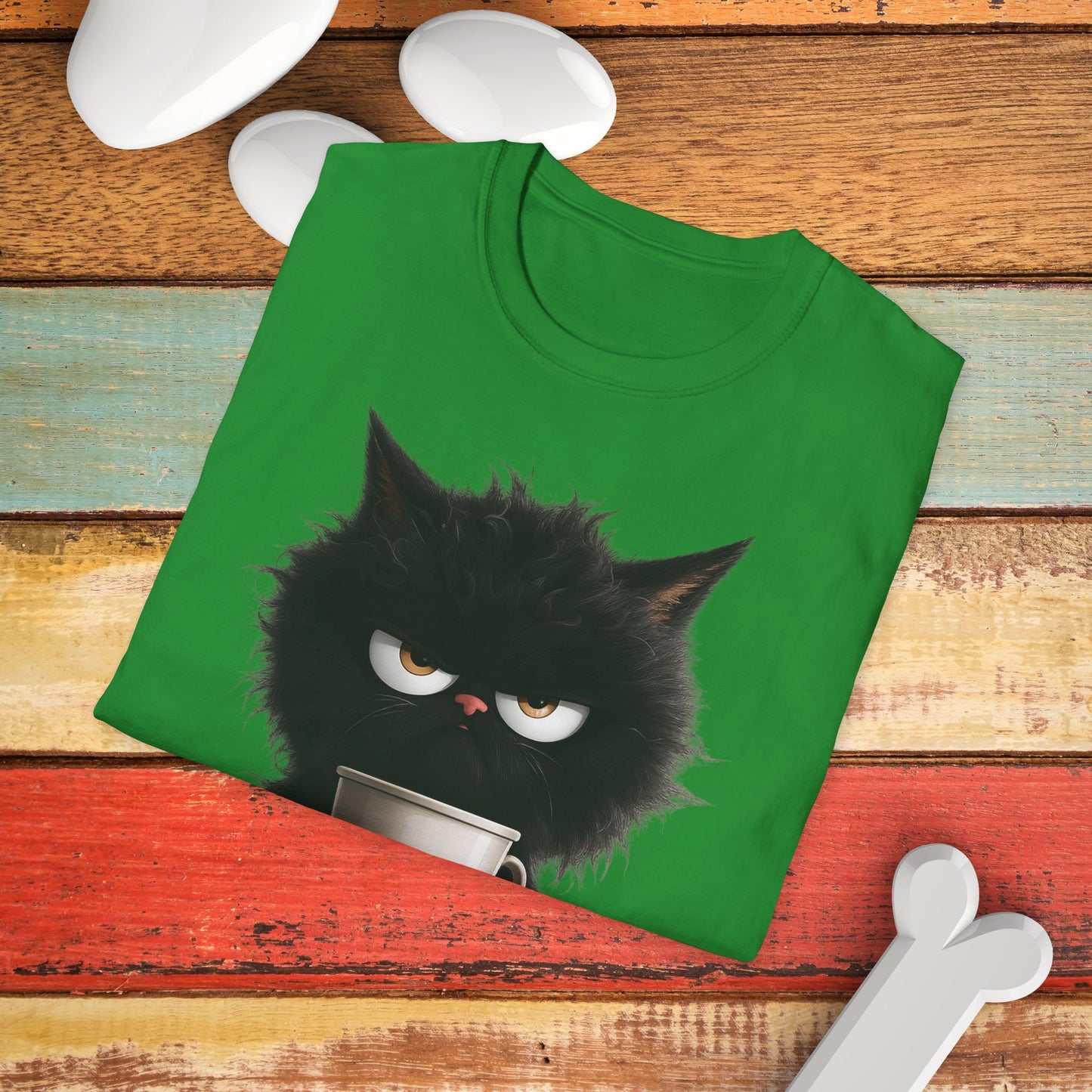 Funny Cat Graphic T-Shirt