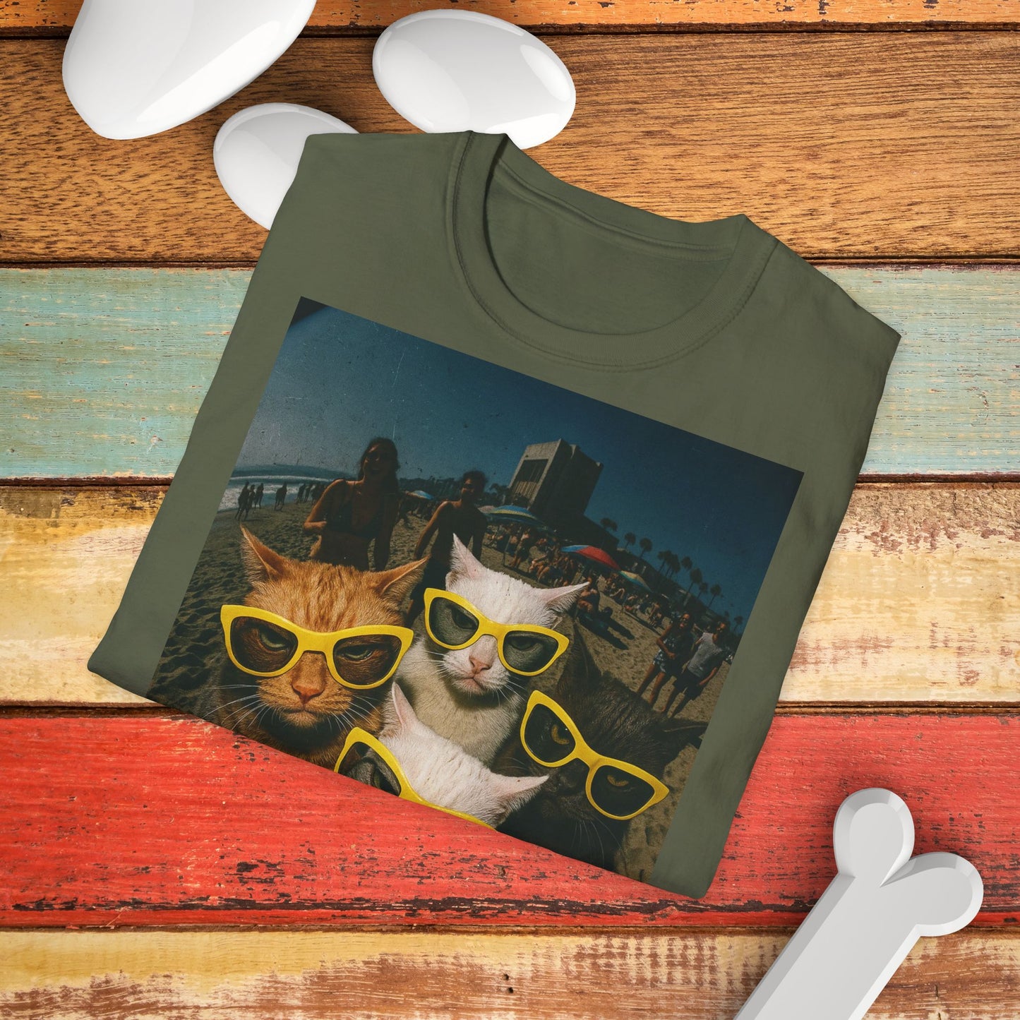Cool Cat Sunglasses T-Shirt