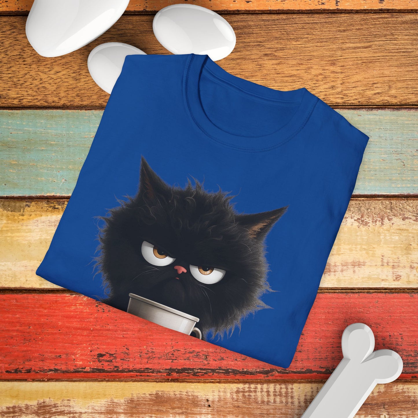 Funny Cat Graphic T-Shirt