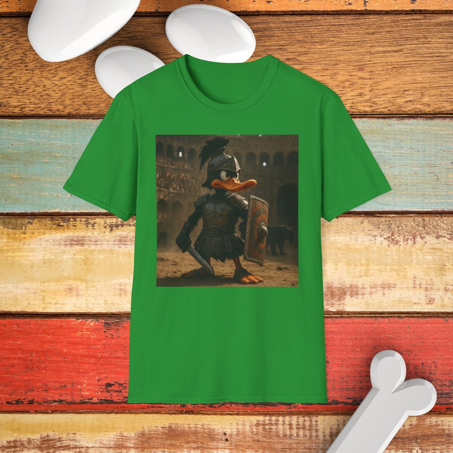 Funny Duck Warrior T-Shirt