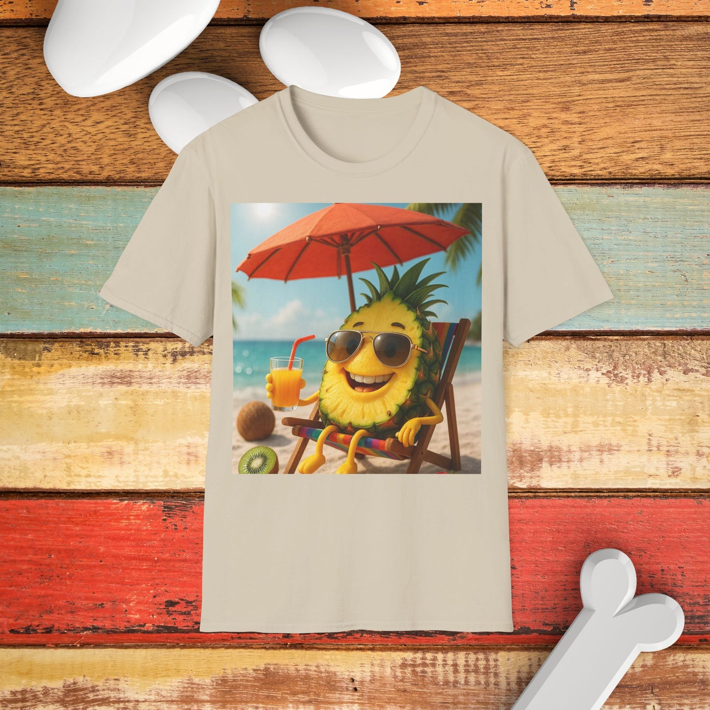 Sunny Pineapple Beach Vibes T-Shirt