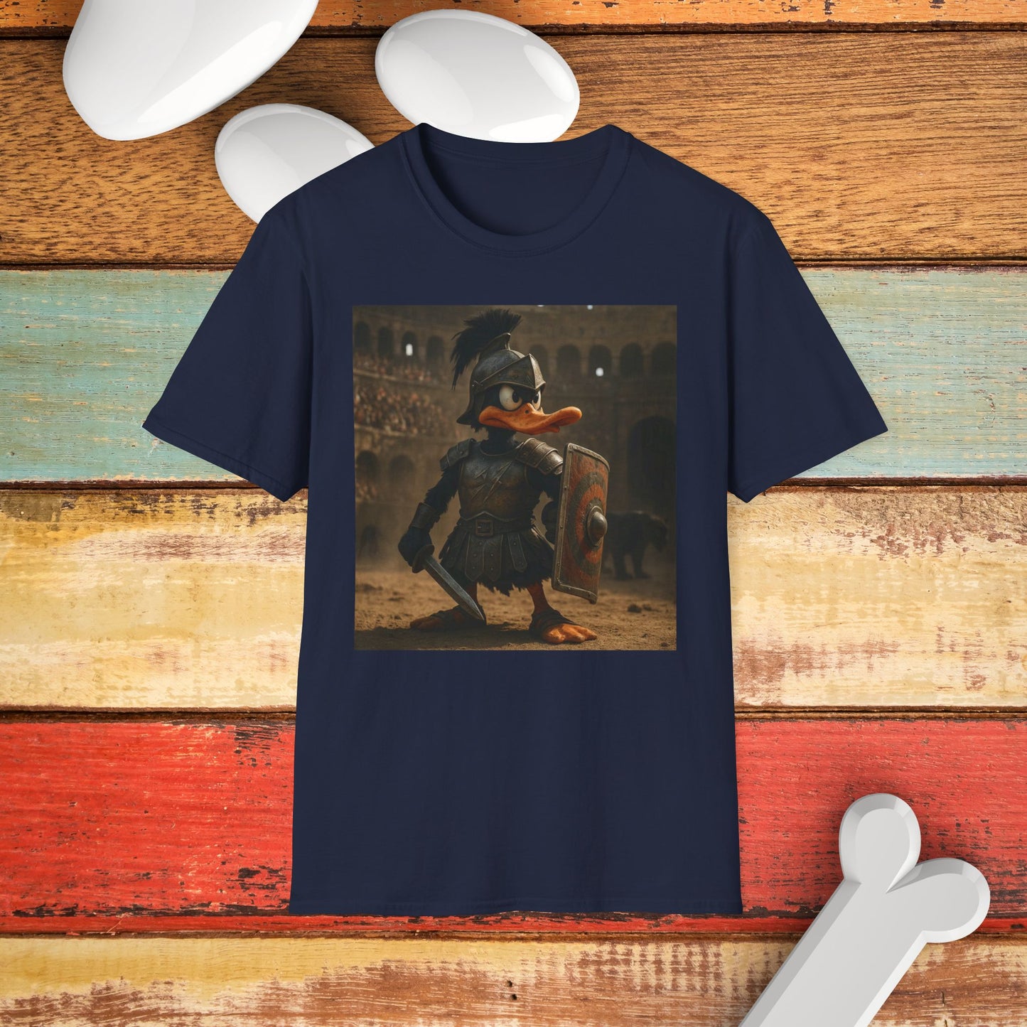 Funny Duck Warrior T-Shirt