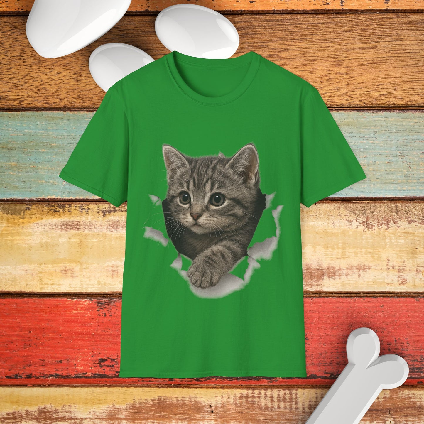 Cute Cat Breakout Unisex T-Shirt