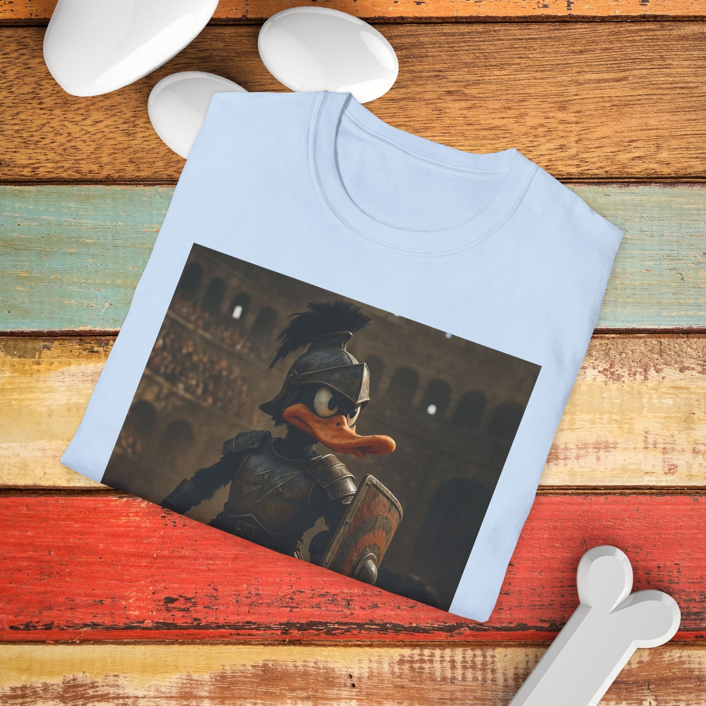 Funny Duck Warrior T-Shirt