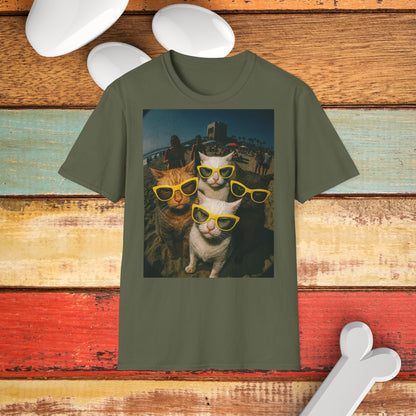 Cool Cat Sunglasses T-Shirt