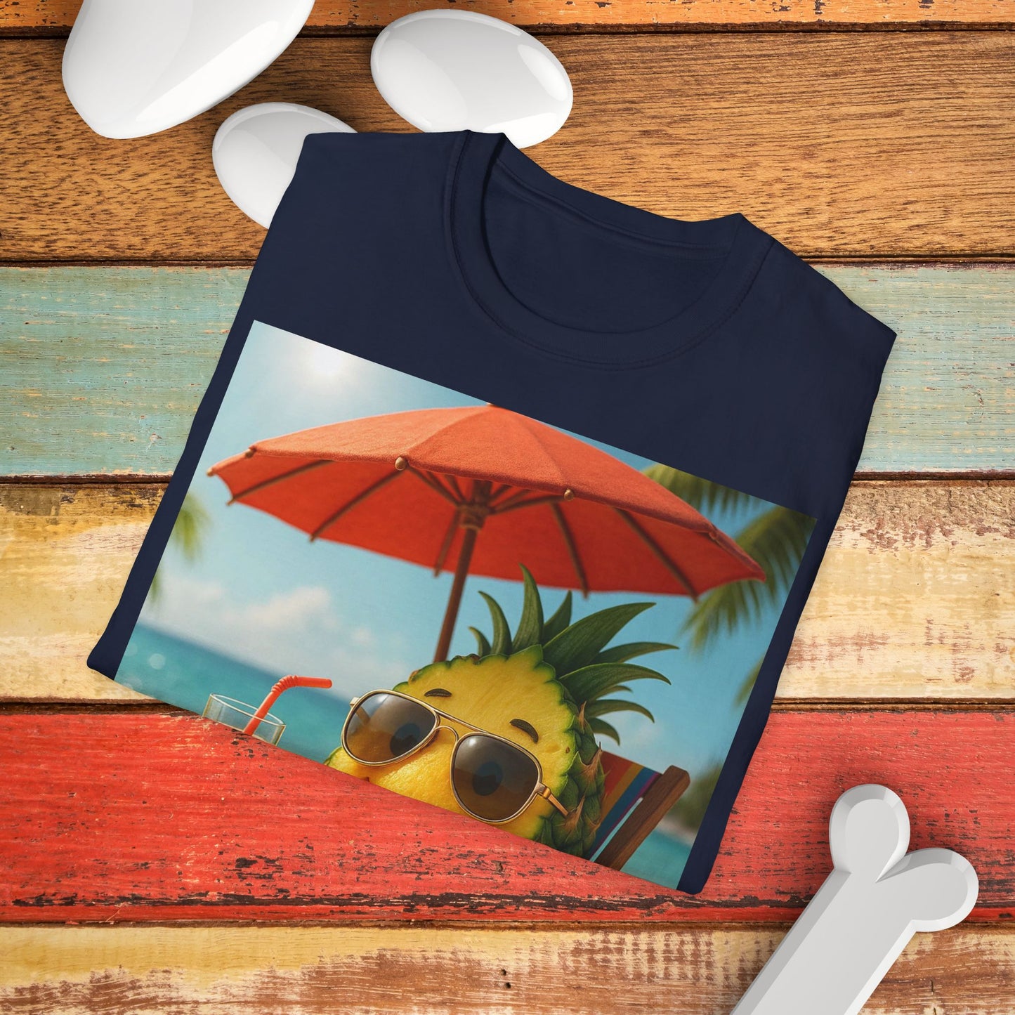Sunny Pineapple Beach Vibes T-Shirt
