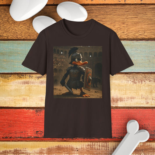 Funny Duck Warrior T-Shirt