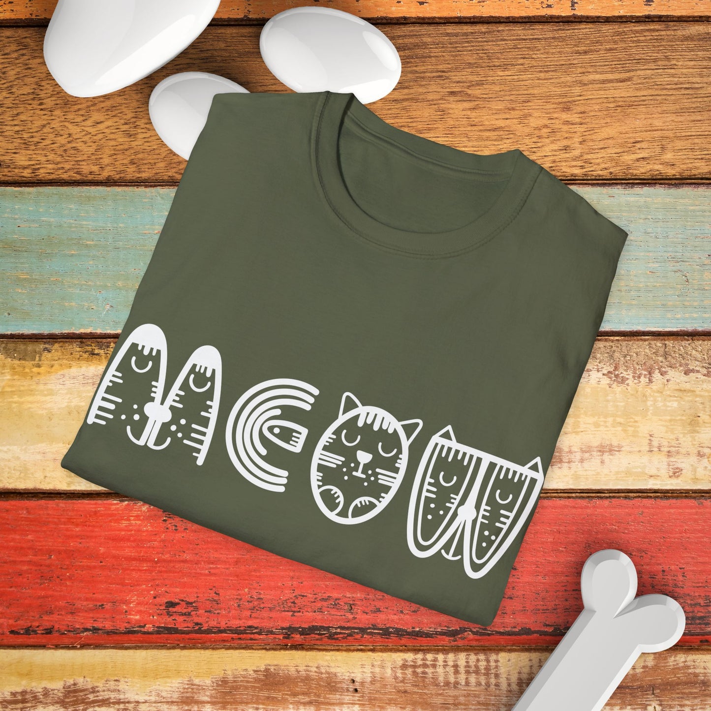 Cute Cat-Themed Unisex T-Shirt