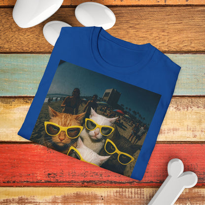 Cool Cat Sunglasses T-Shirt