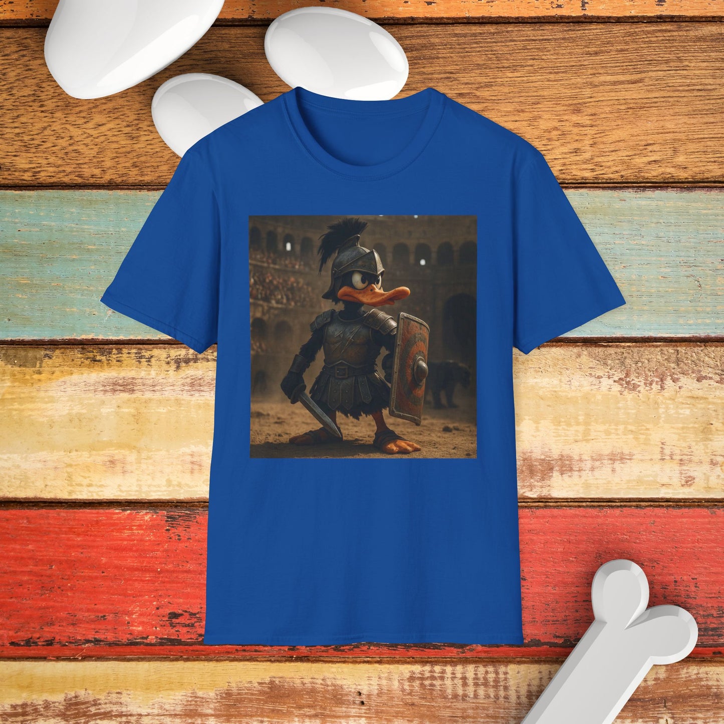 Funny Duck Warrior T-Shirt