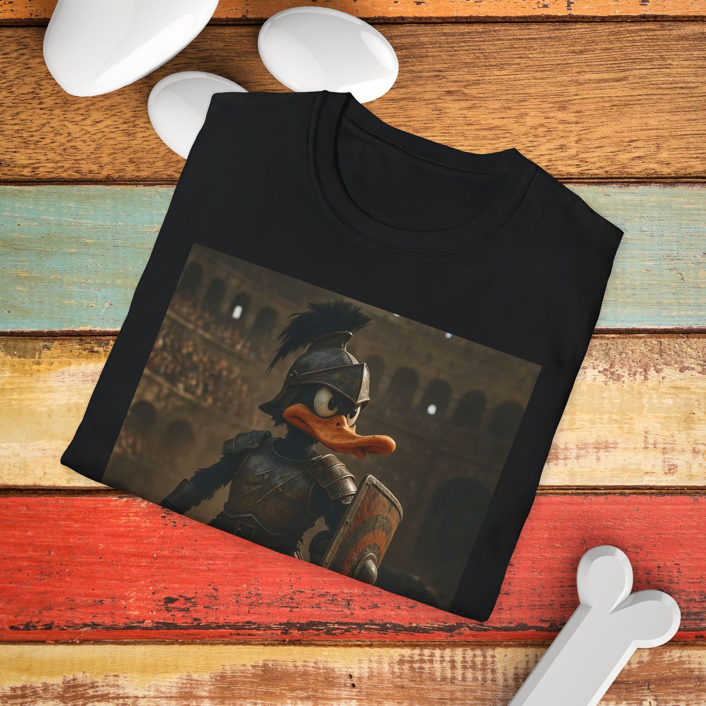 Funny Duck Warrior T-Shirt