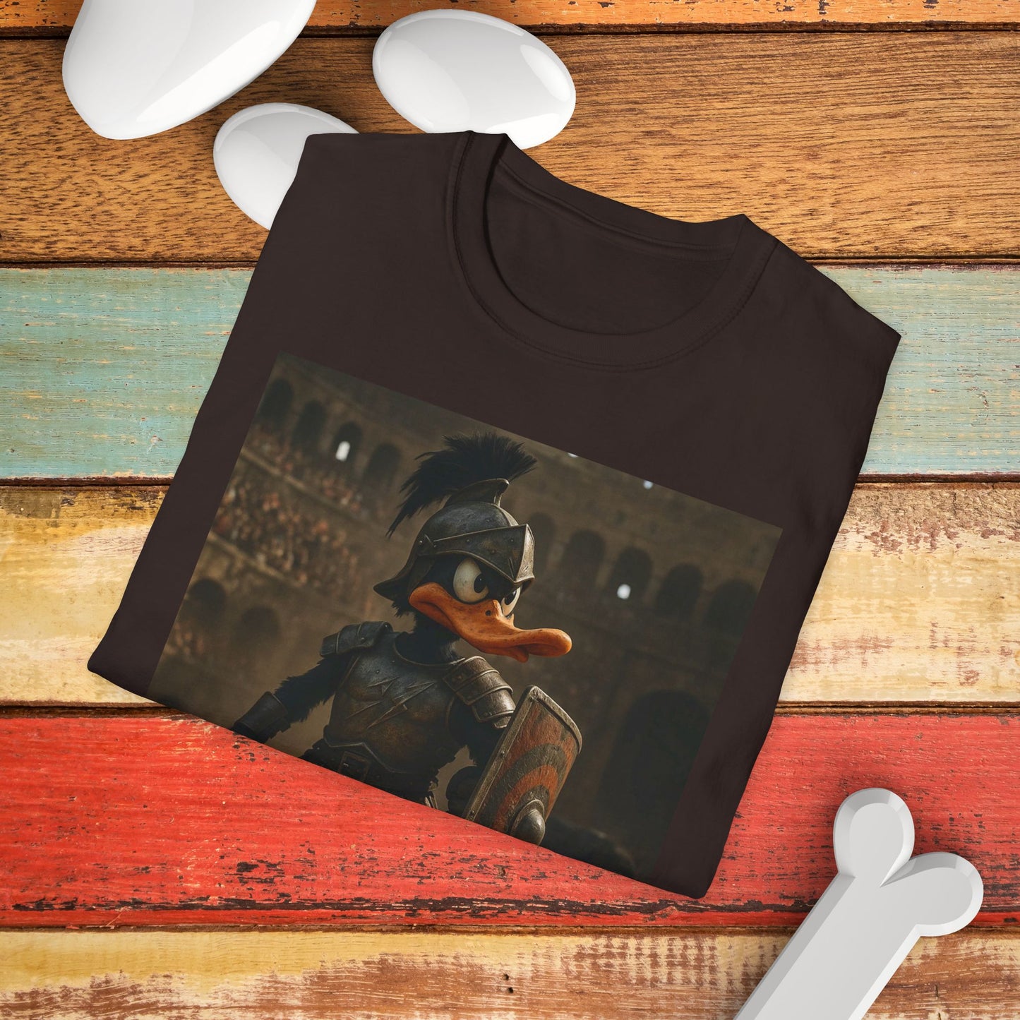 Funny Duck Warrior T-Shirt