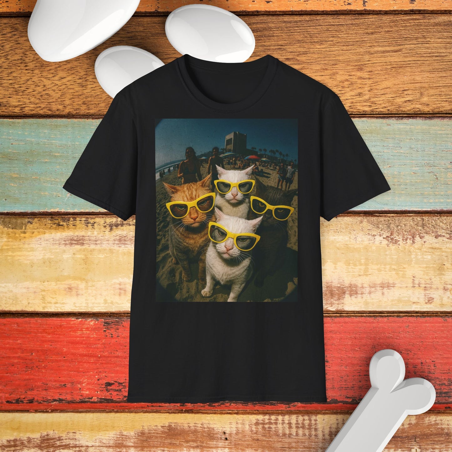 Cool Cat Sunglasses T-Shirt