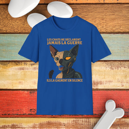 Whimsical Cat Graphic T-Shirt