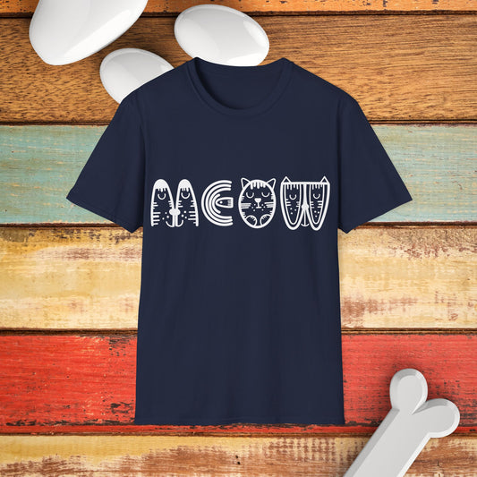 Cute Cat-Themed Unisex T-Shirt