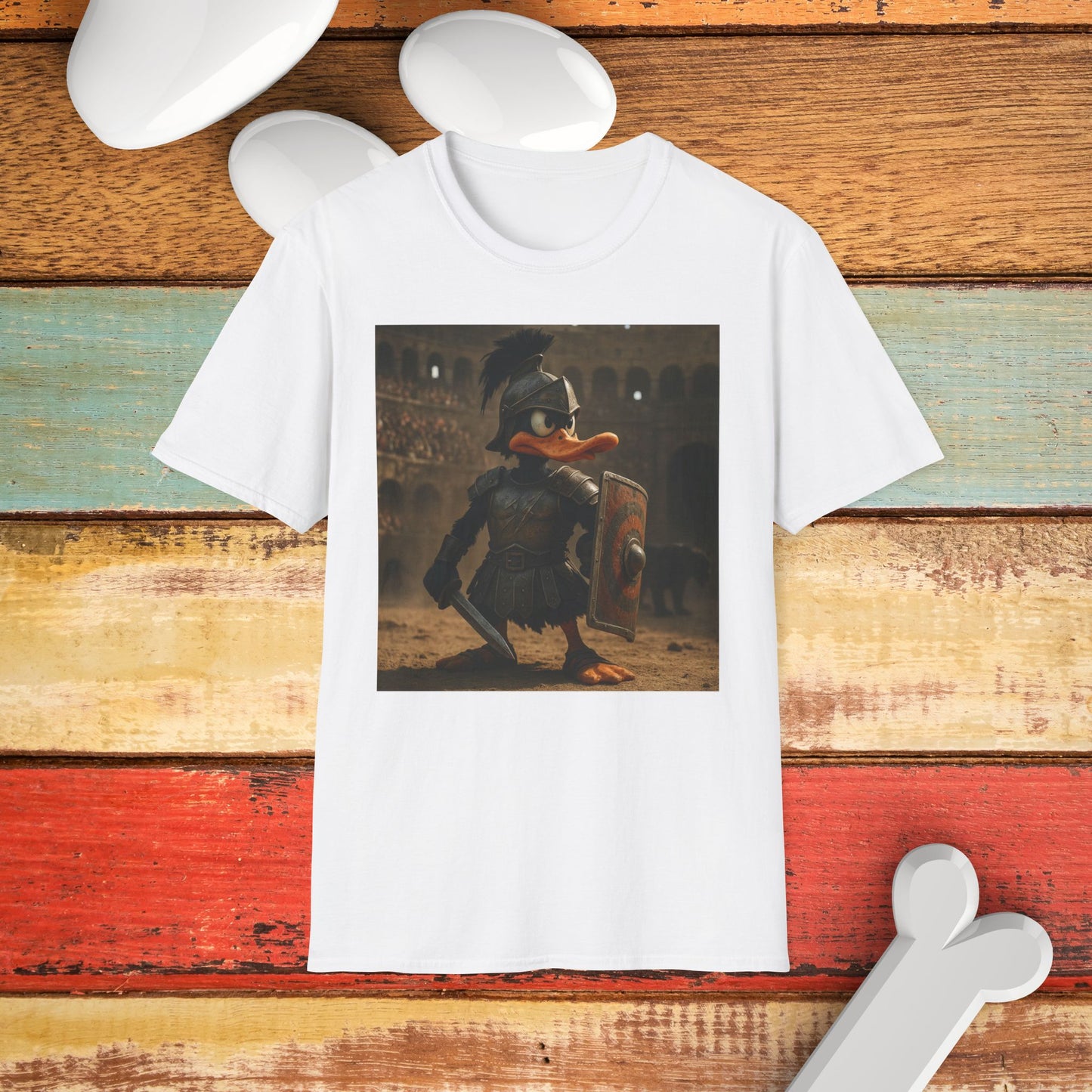 Funny Duck Warrior T-Shirt