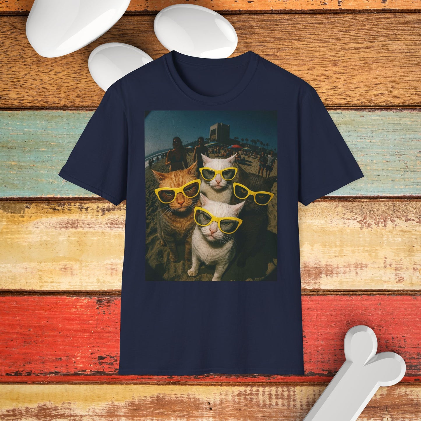 Cool Cat Sunglasses T-Shirt