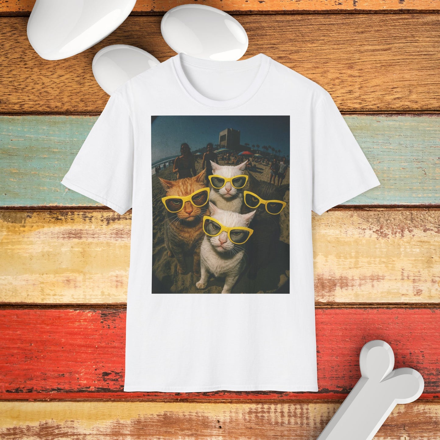 Cool Cat Sunglasses T-Shirt