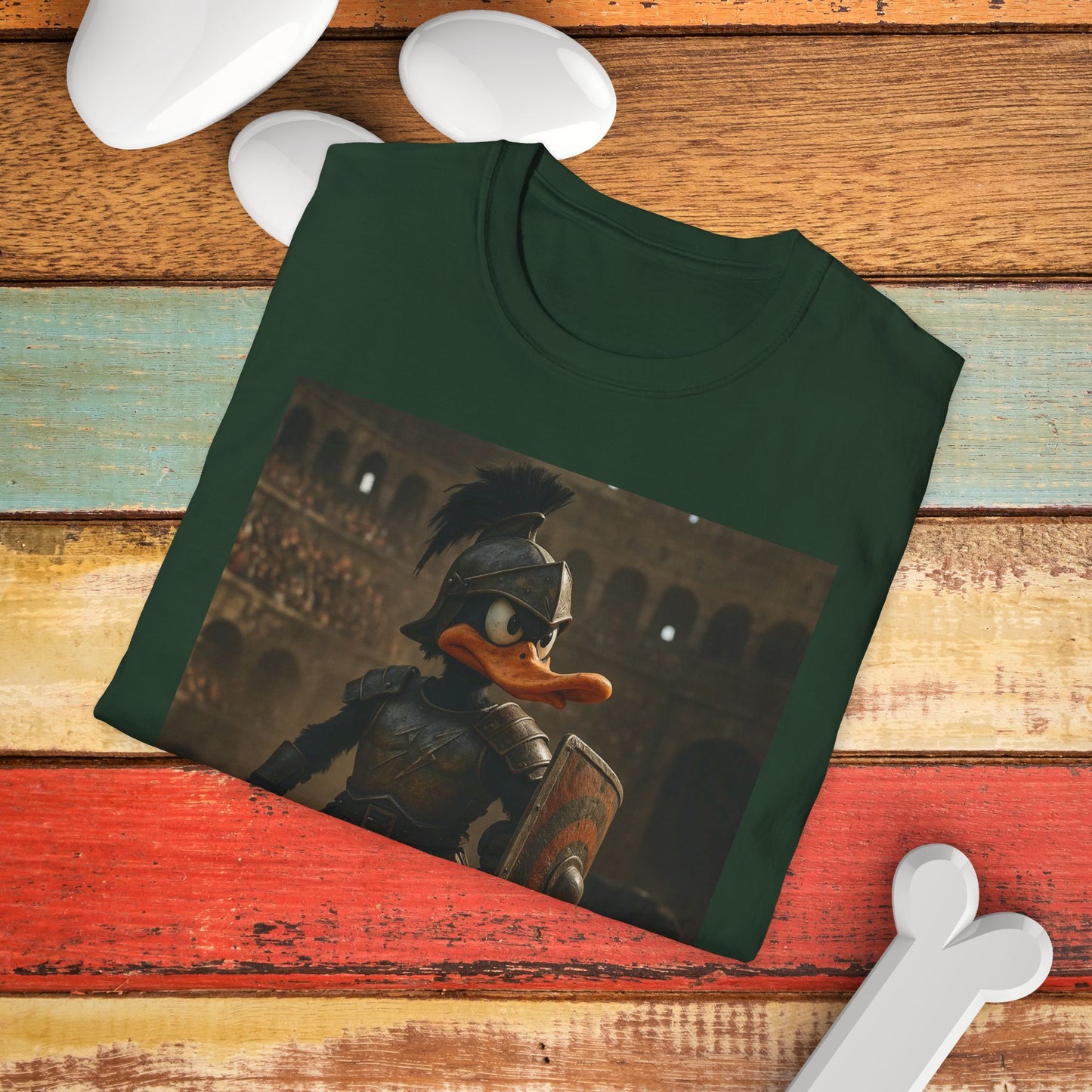 Funny Duck Warrior T-Shirt