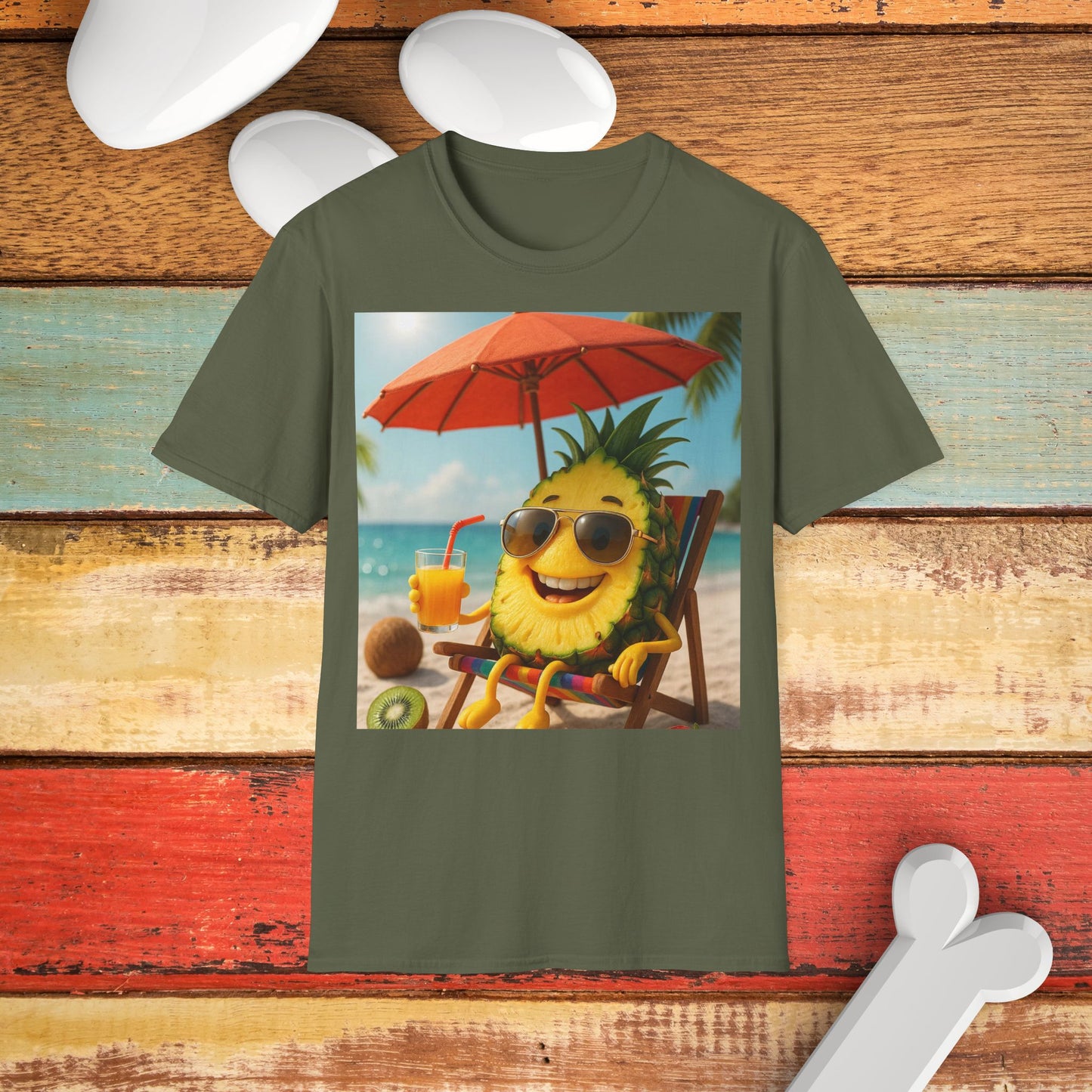 Sunny Pineapple Beach Vibes T-Shirt