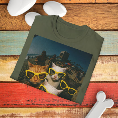 Cool Cat Sunglasses T-Shirt