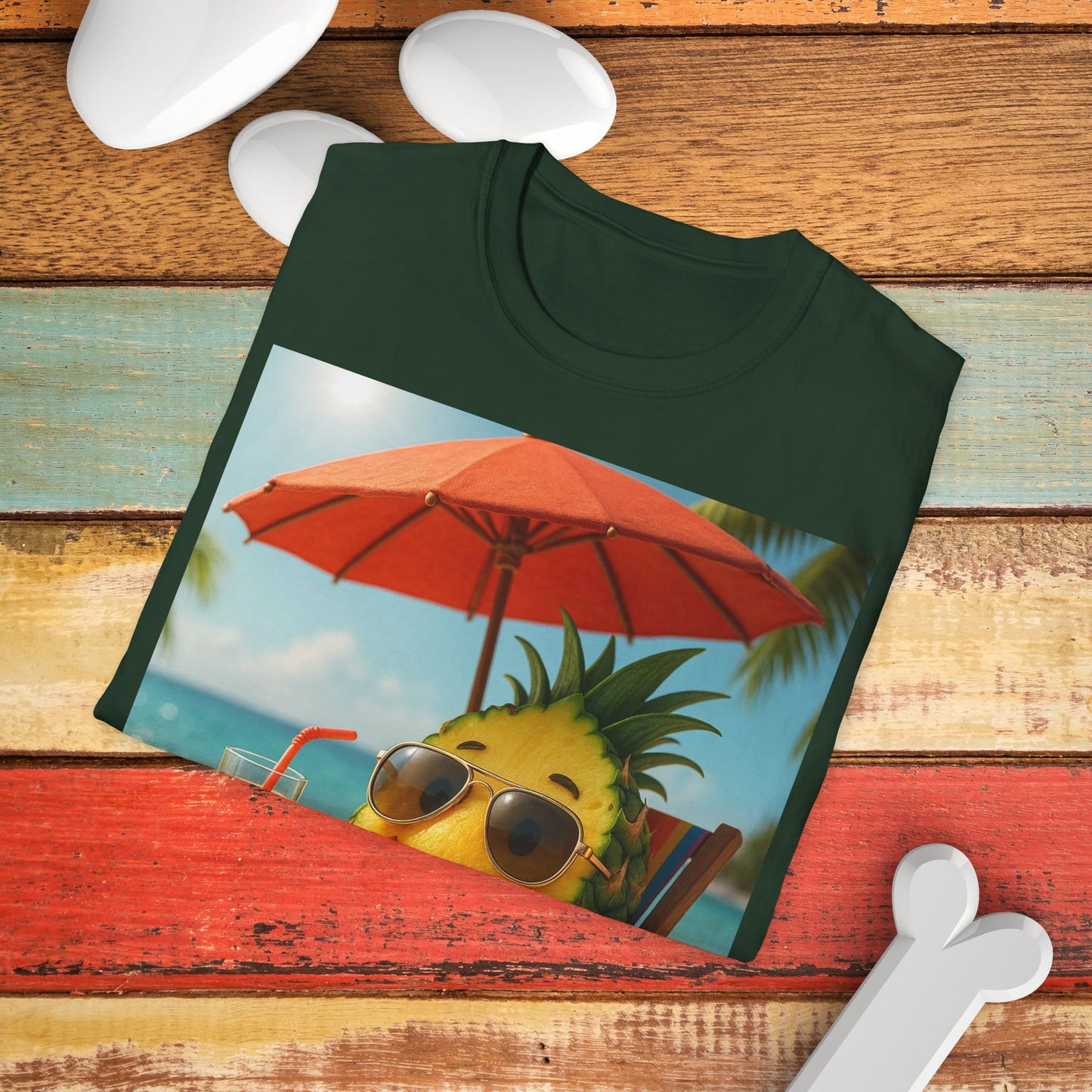 Sunny Pineapple Beach Vibes T-Shirt