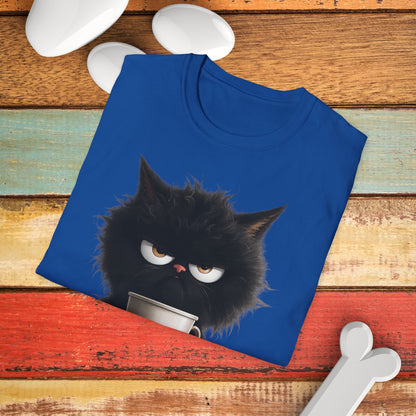 Funny Cat Graphic T-Shirt