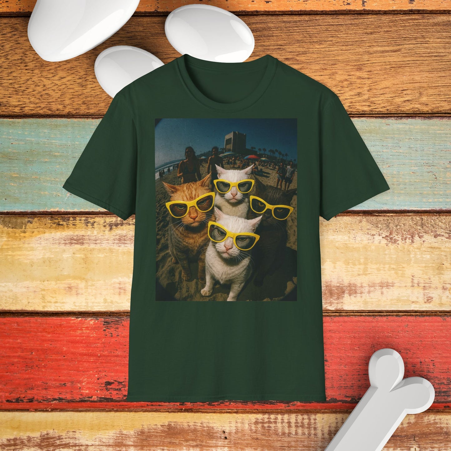 Cool Cat Sunglasses T-Shirt