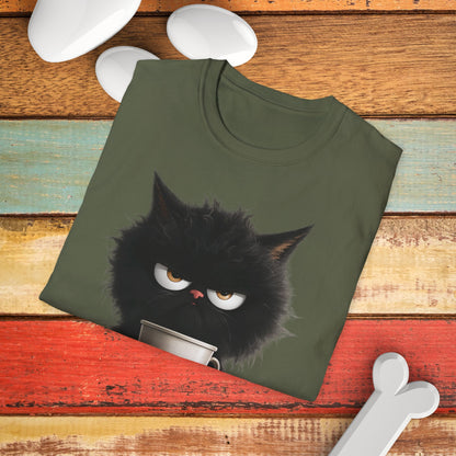 Funny Cat Graphic T-Shirt